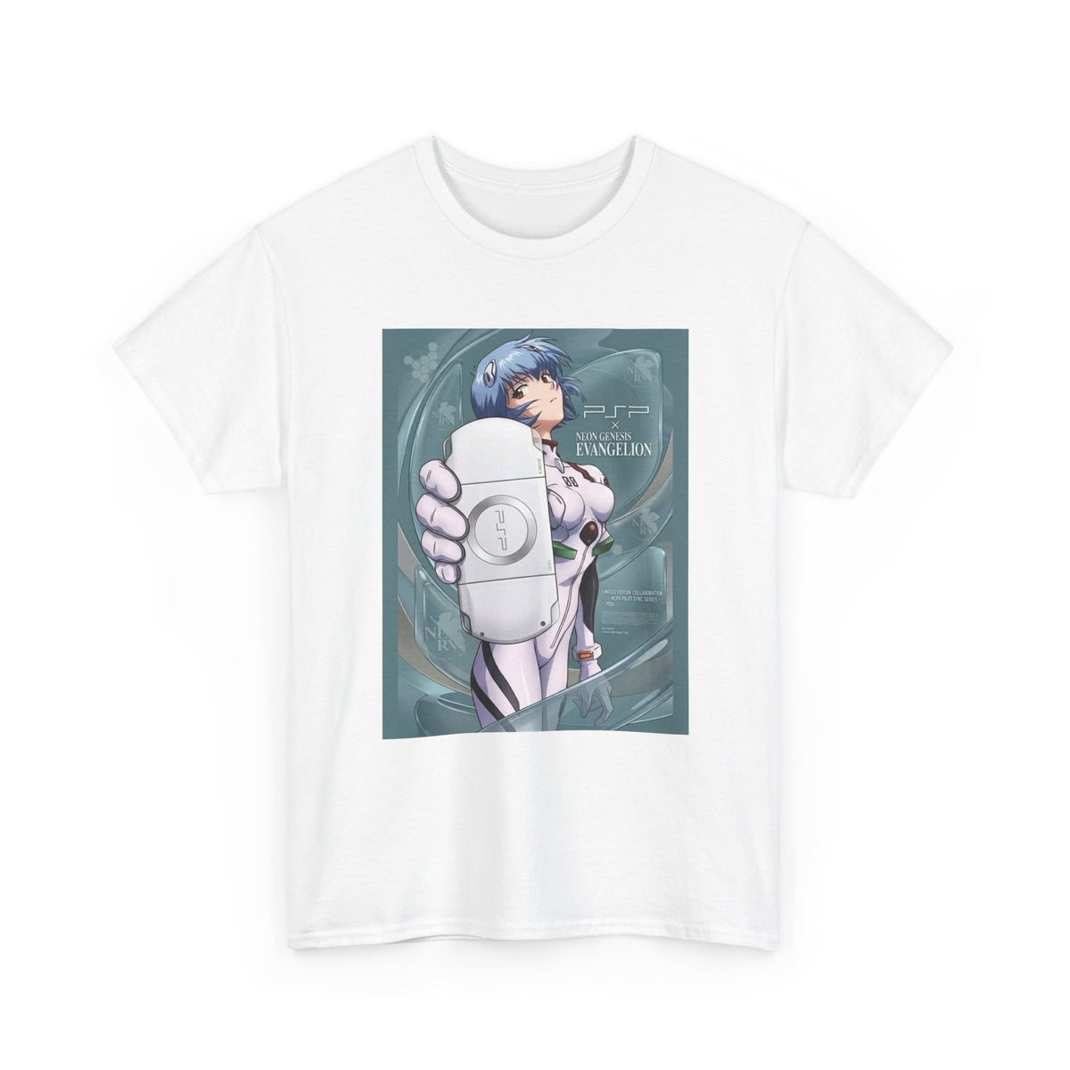 Rei Ayanami Holds PSP Console Tee