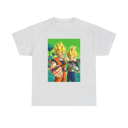 Goku And Vegeta Sharing A Smoke