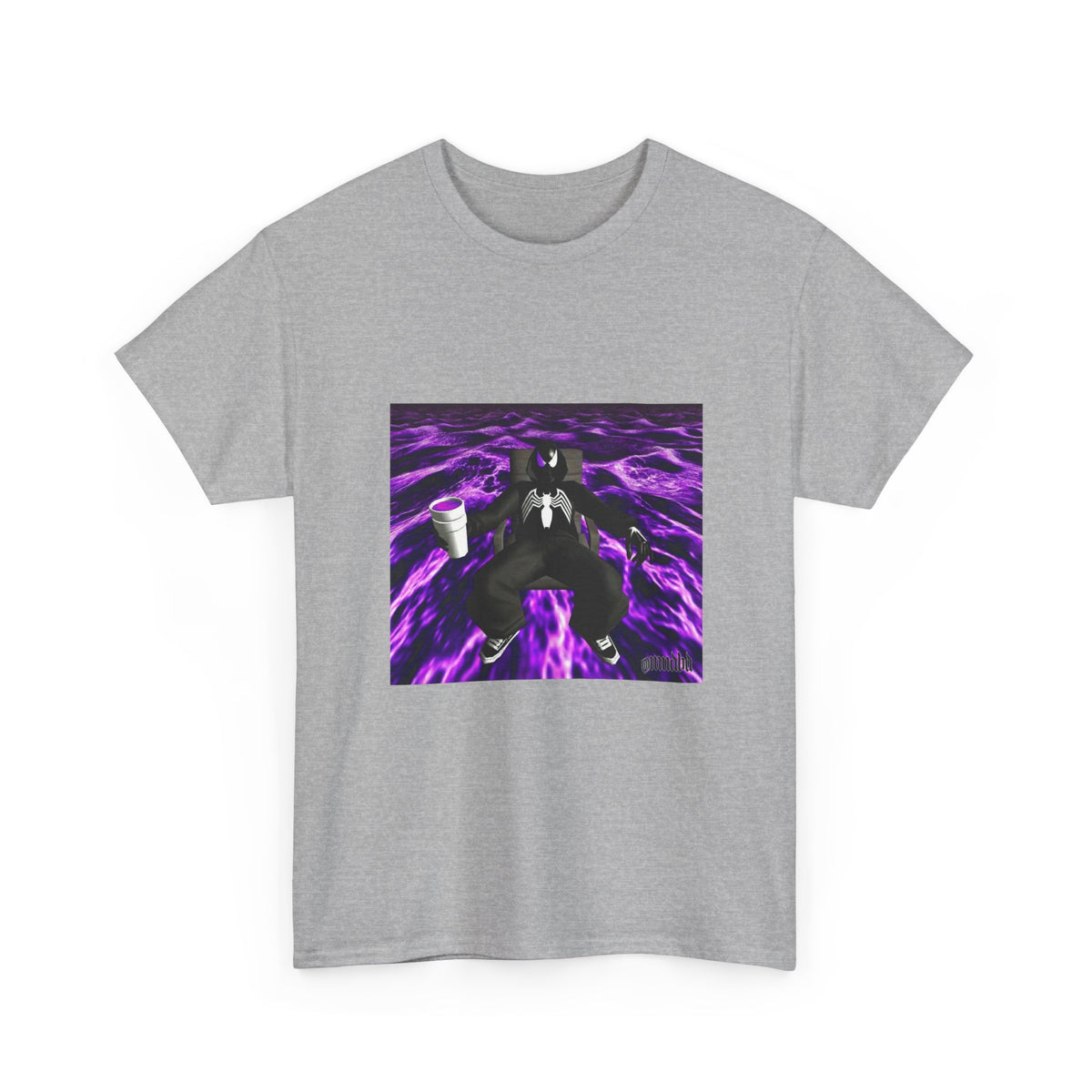 Black Spider-Man Chillin' With Lean Cup Tee