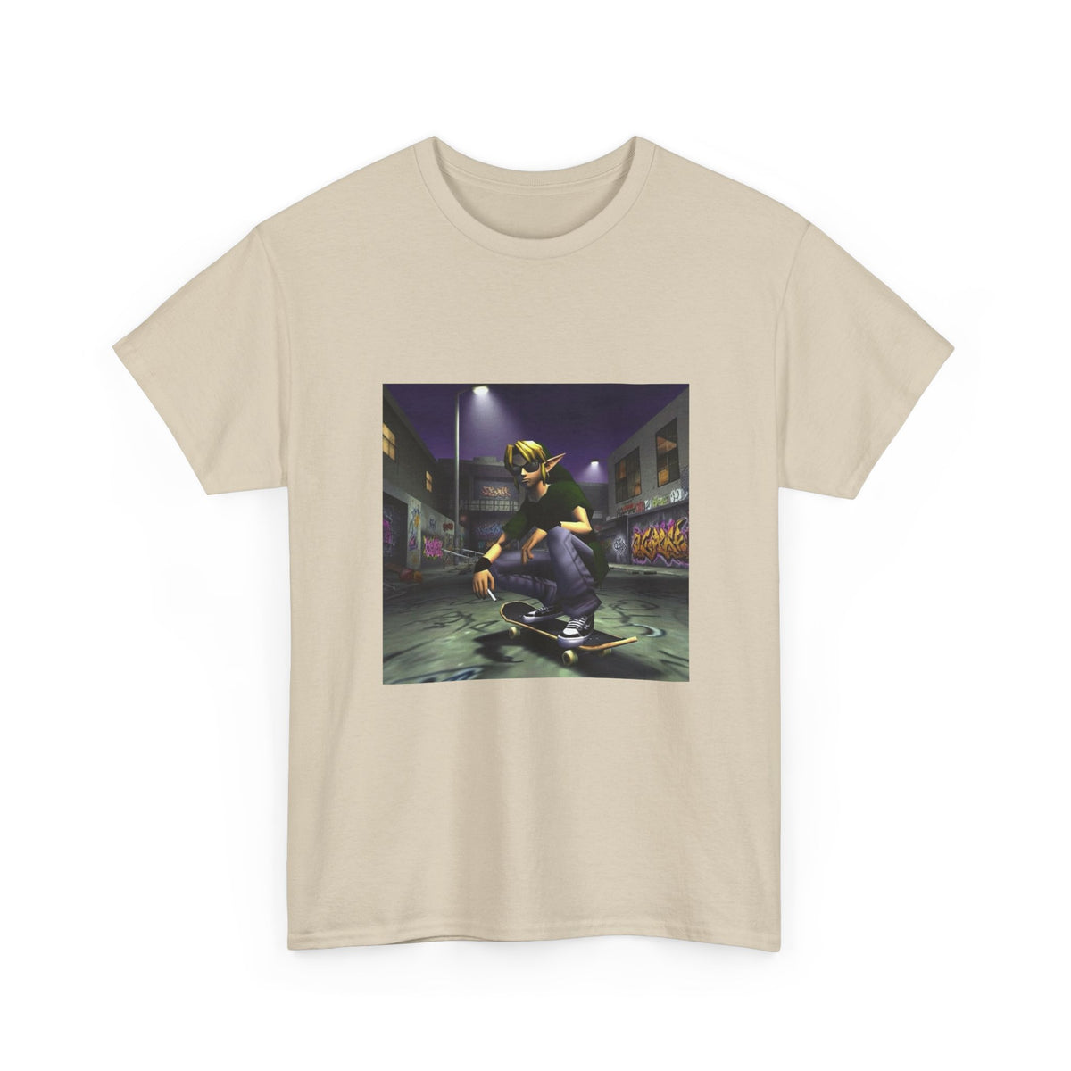Skater Link Smoking In The Alley Tee