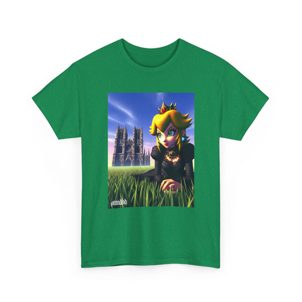 Gothic Princess Peach In Grassy Meadow