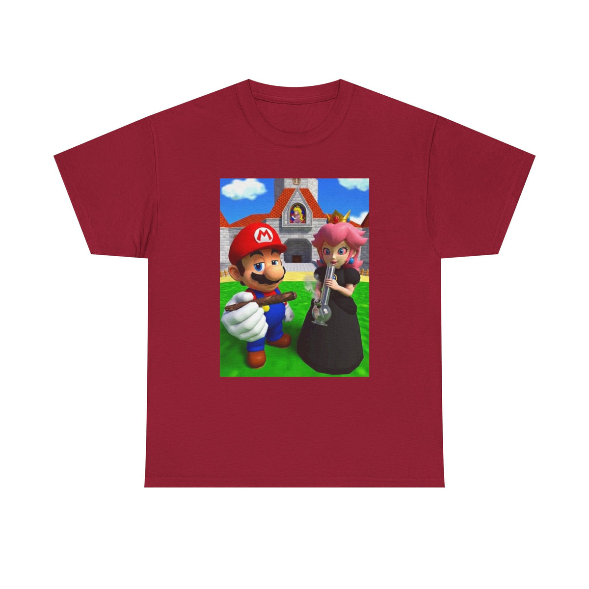 Mario And Princess Peach Puffing Loud
