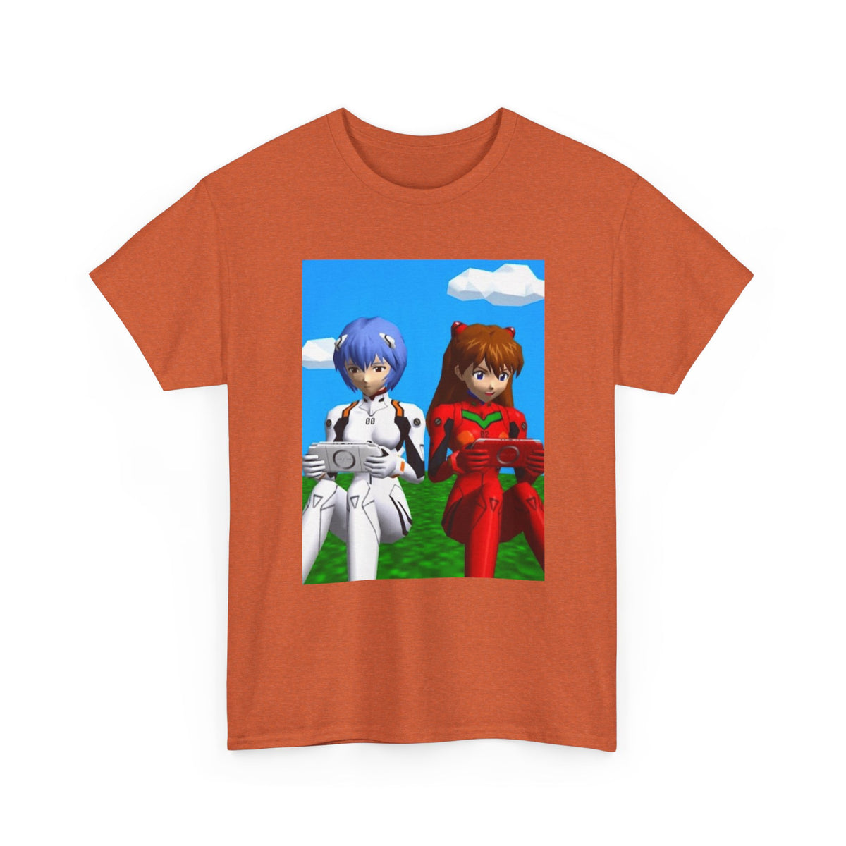 Rei And Asuka Gaming On PSPs Tee