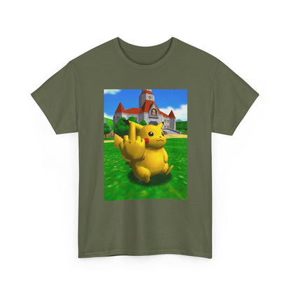 Pikachu Flipping The Bird Tee