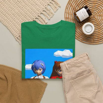 Rei And Asuka Gaming On PSPs Tee