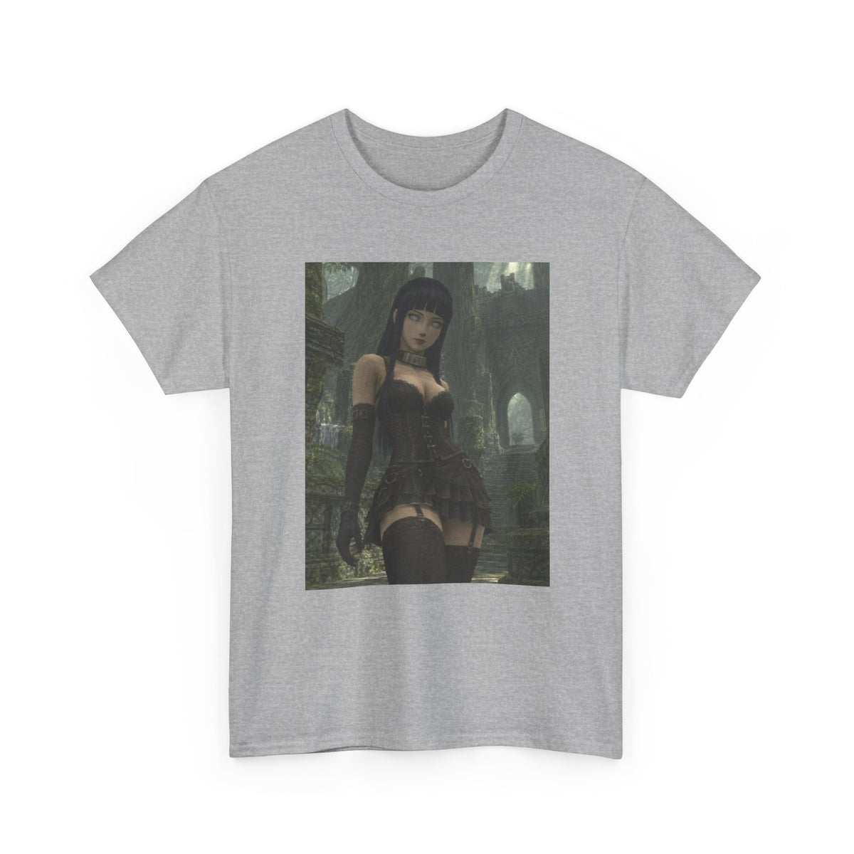 Gothic Byakugan Empress In Ancient Ruins