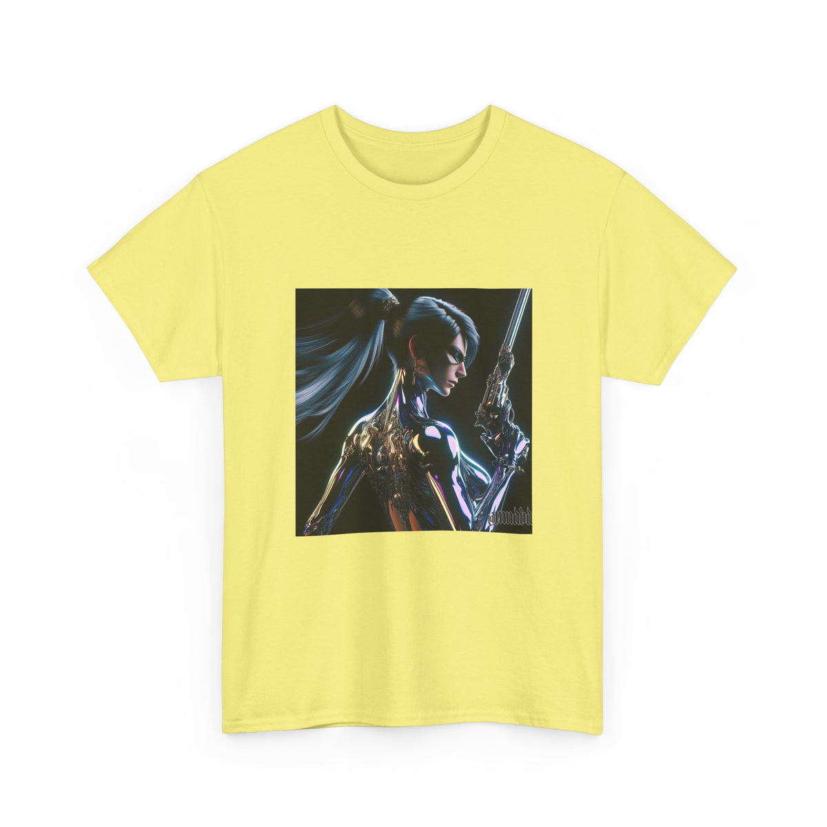 Chrome Huntress With Illuminated Weapon Tee