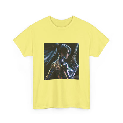 Chrome Huntress With Illuminated Weapon Tee