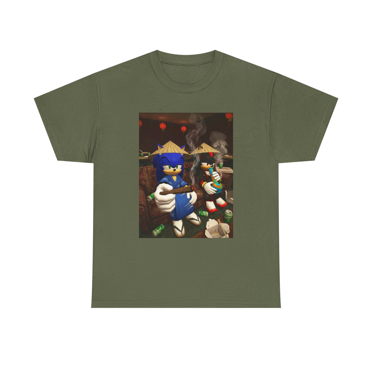 Sonic And Shadow Chillin' Like Villains Tee