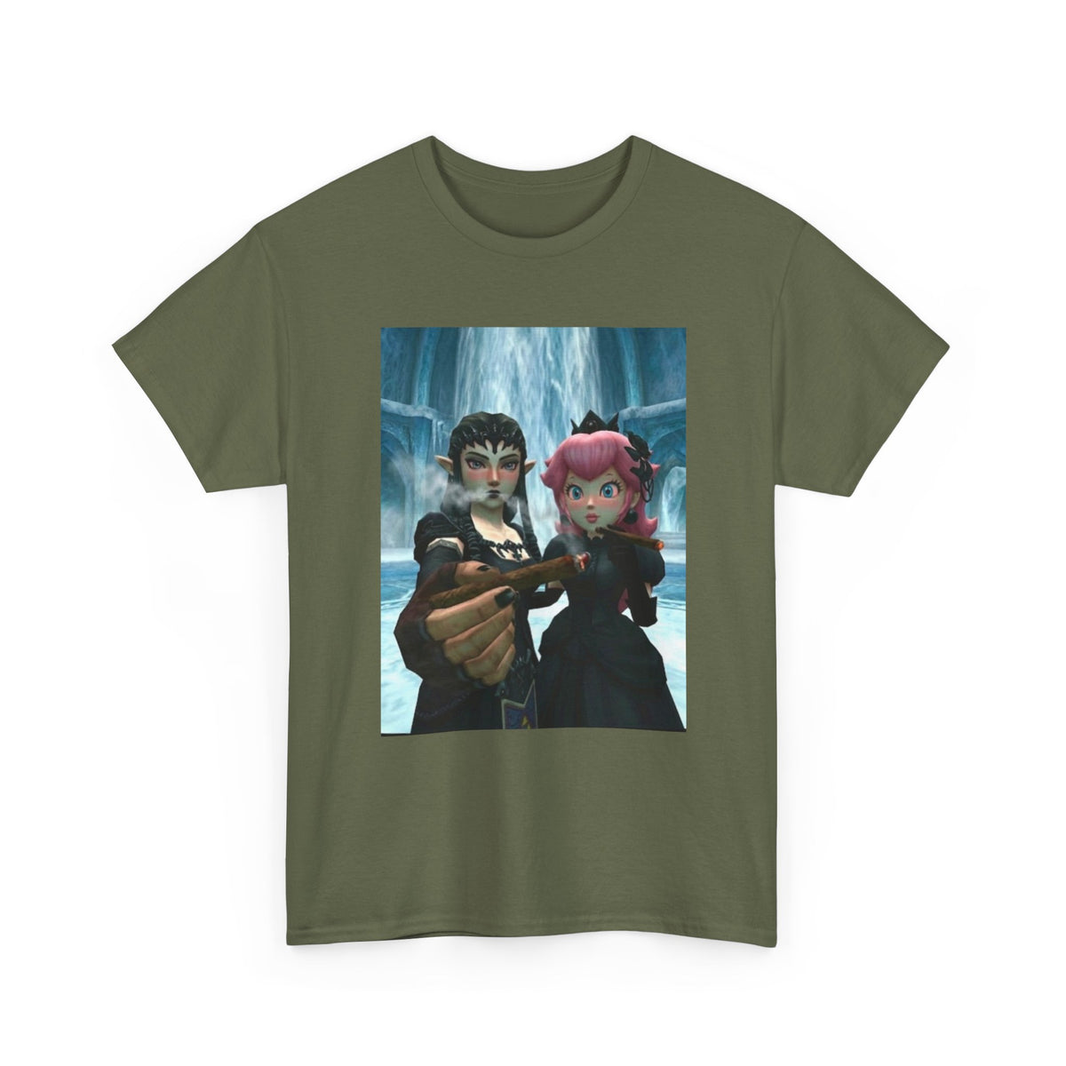 Goth Princesses Smoking Blunts Tee