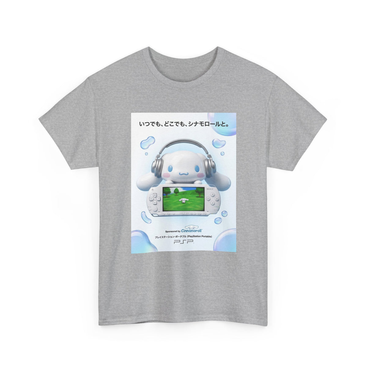 Cinnamoroll Gaming On A White PSP