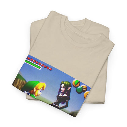 Link Proposing To Goth Girl Tee