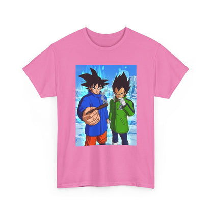 Goku and Vegeta Chillin' On Ice
