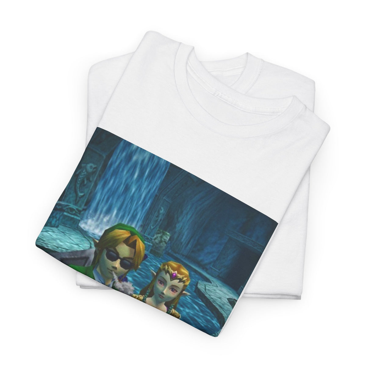 Link and Zelda Chilling and Smoking