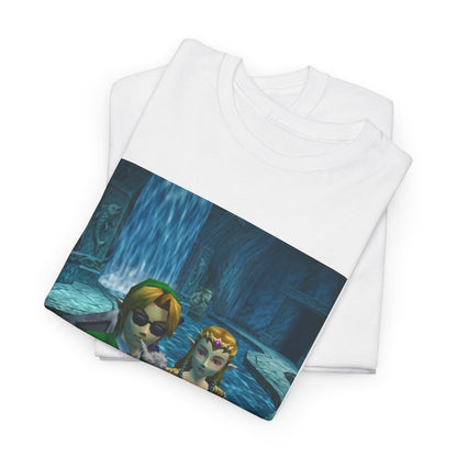 Link and Zelda Chilling and Smoking