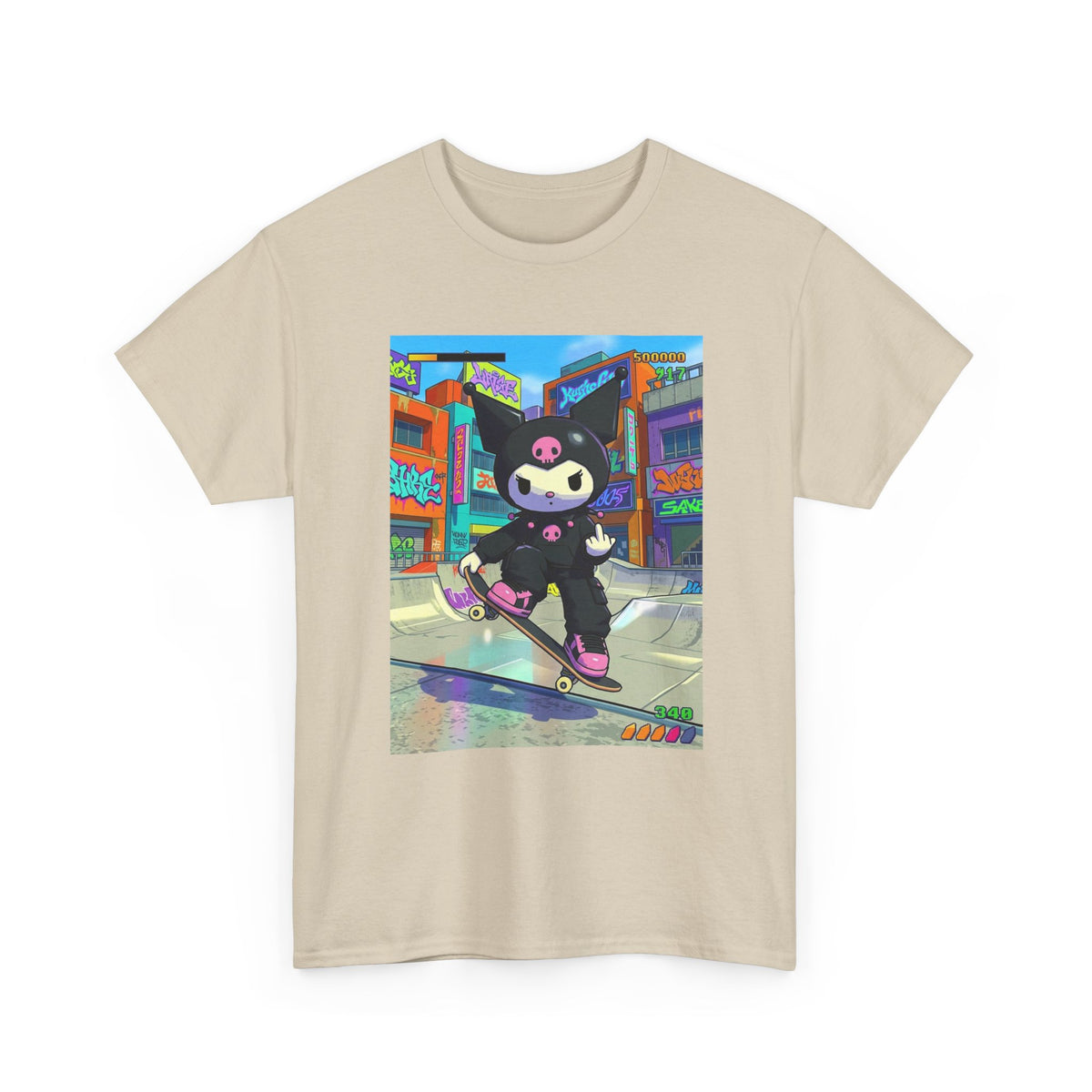 Skater Kuromi Flips Off The Streets