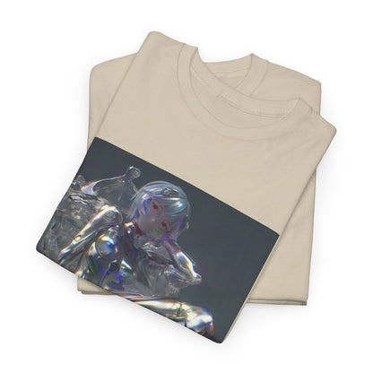 Liquid Chrome Flowing Tee