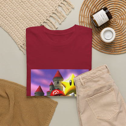 Mario Flips Off The Star Tee