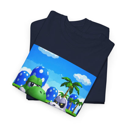 Yoshi And Dry Bones Flipping Off Tee