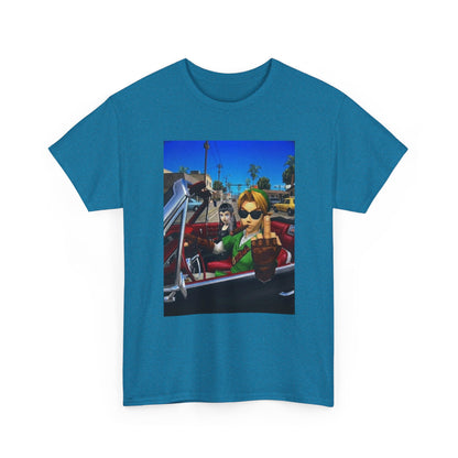 Link Flipping The Bird In Convertible Tee