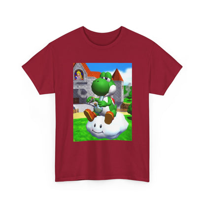 Yoshi Hitting The Bong On Cloud Tee