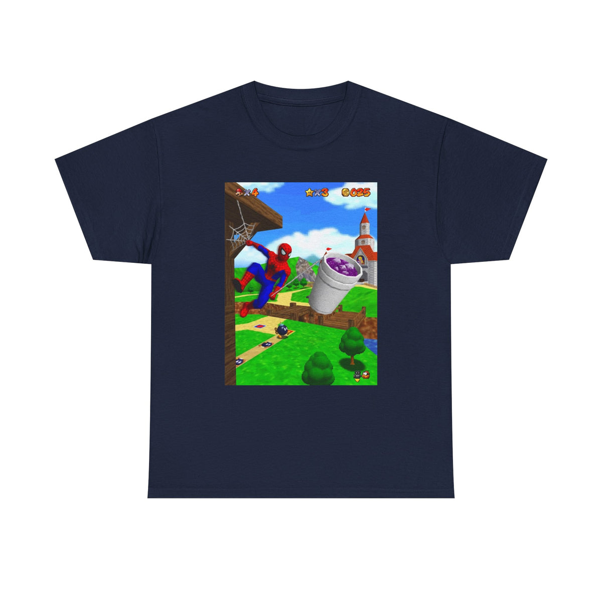 Spiderman Swinging With A Lean Cup Tee