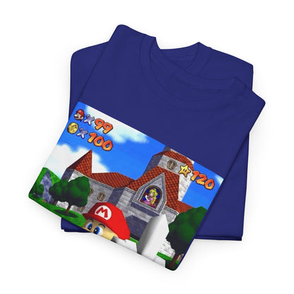 Mario Giving The Finger At Peach's Castle