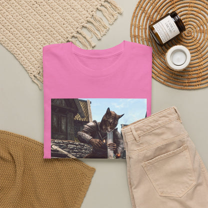 Neon Haze Horizon Graphic Tee
