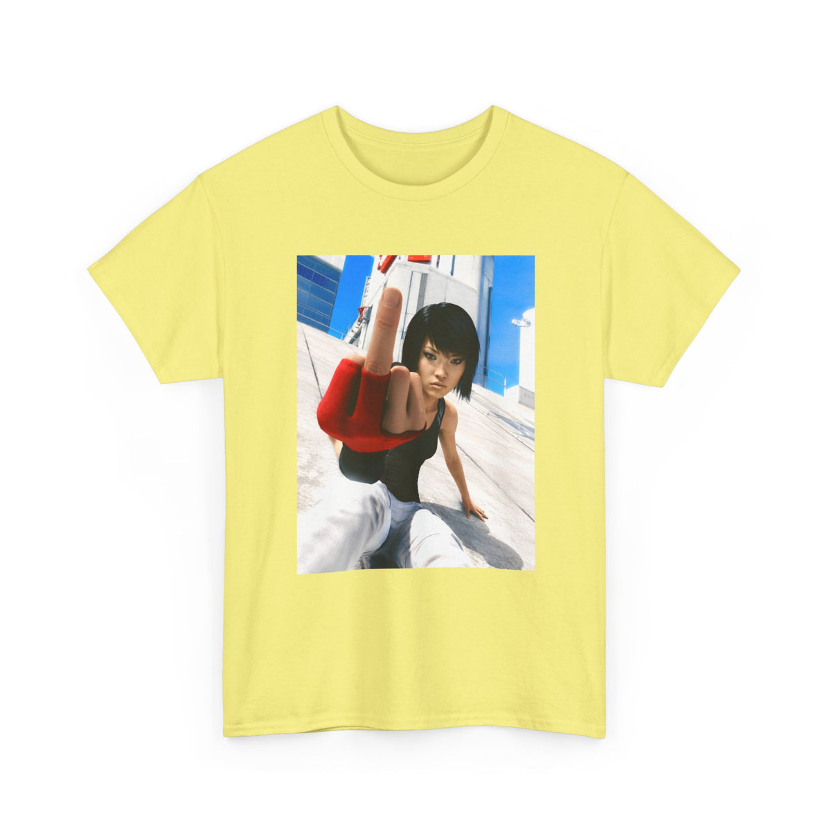 Faith Giving The Finger Tee