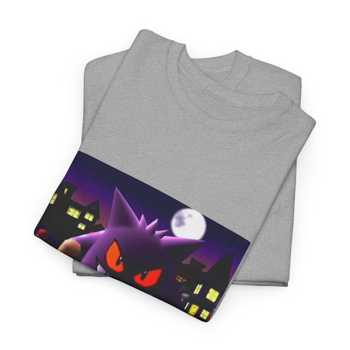 Gengar Lurking Under Moonlight Tee