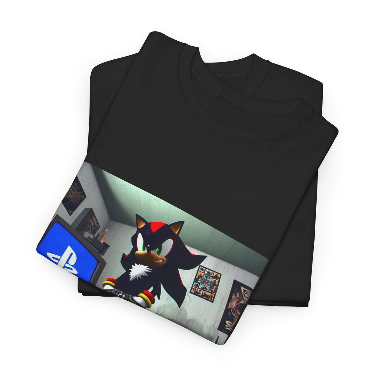 Shadow The Hedgehog's Y2K Drip Tee
