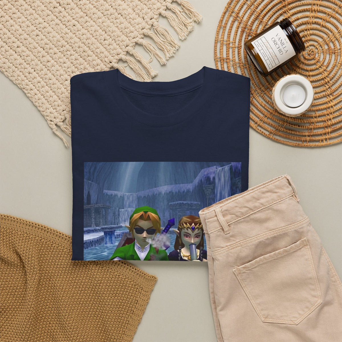Hyrule Heroes Chilling In Ice Cavern