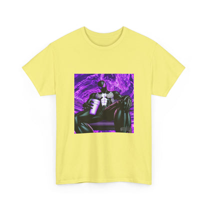 Symbiote Spider-Man Chilling with Lean Tee