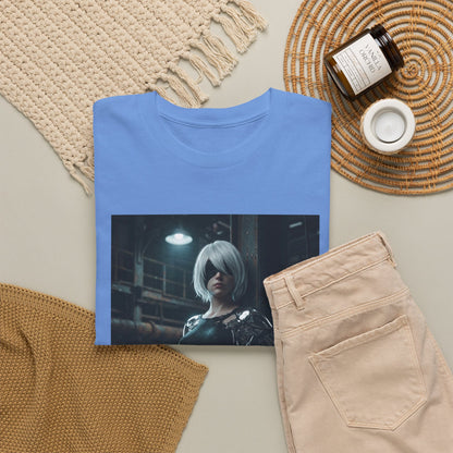 Android In Melted Chrome Cyberpunk Tee