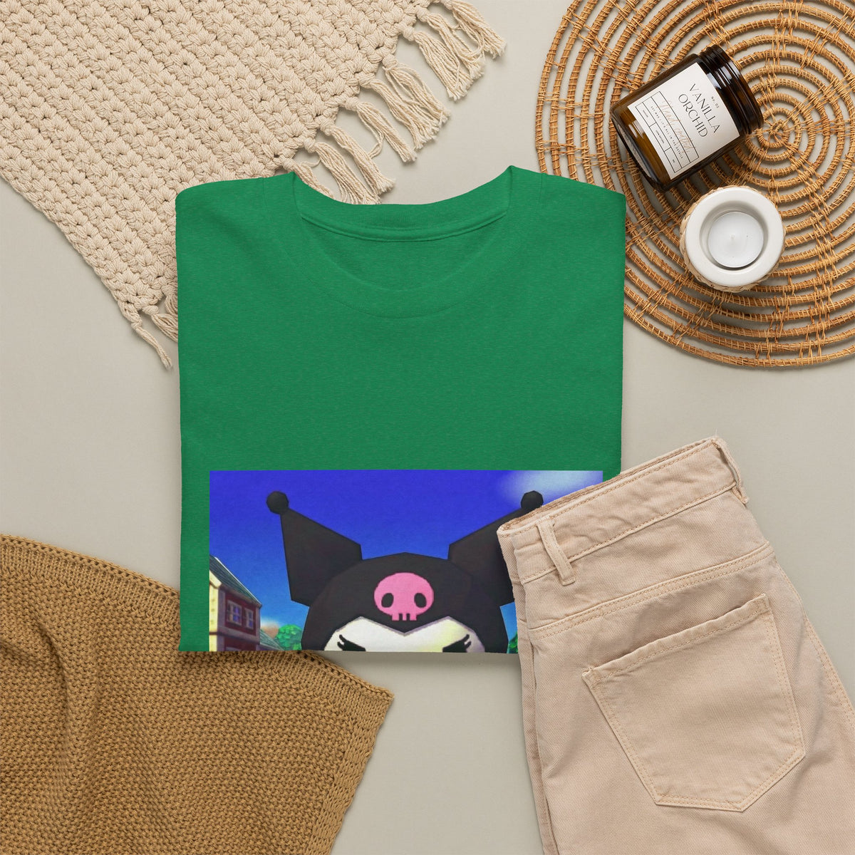 Kuromi Flipping The Bird Tee