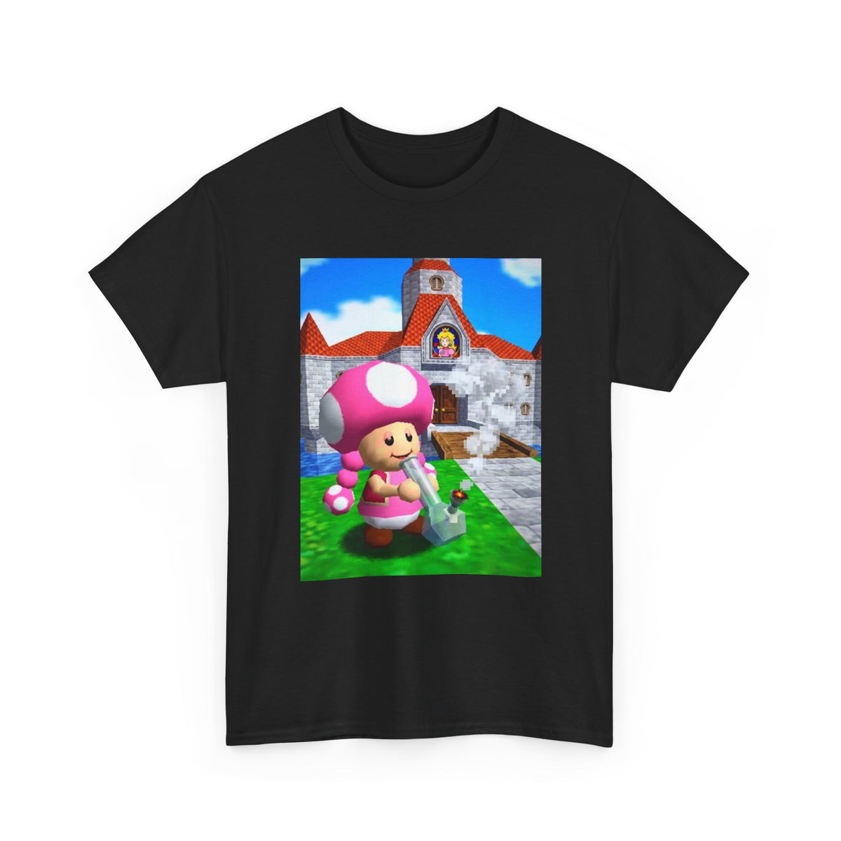 Toadette Hitting Bong At Peach's Castle