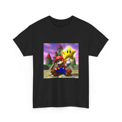 Mario Flips Off The Star Tee