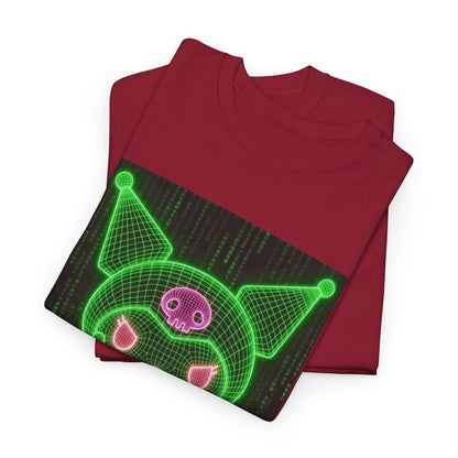 Kuromi Flipping The Bird Matrix Tee