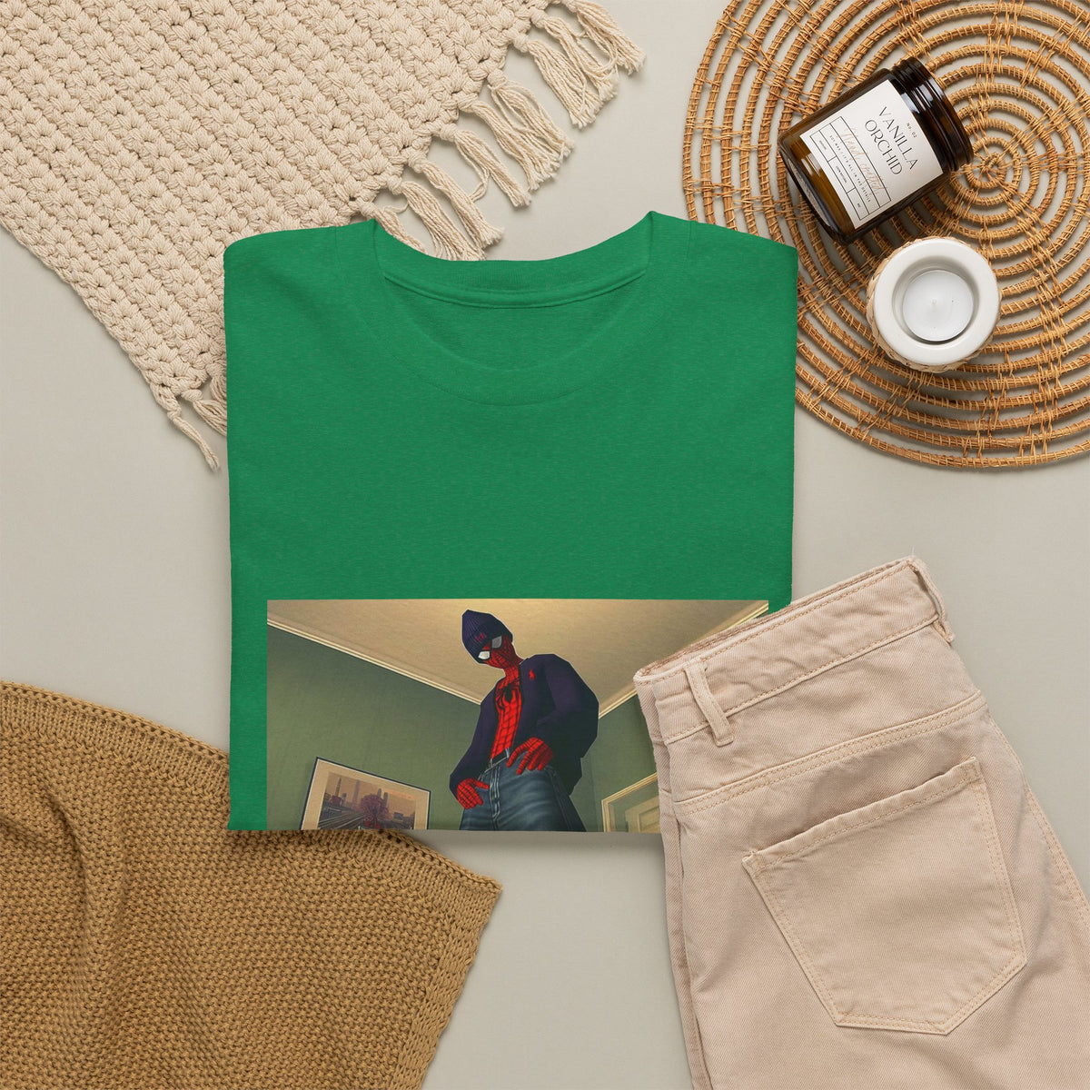 Street Spider-Man Chillin' In His Room Tee