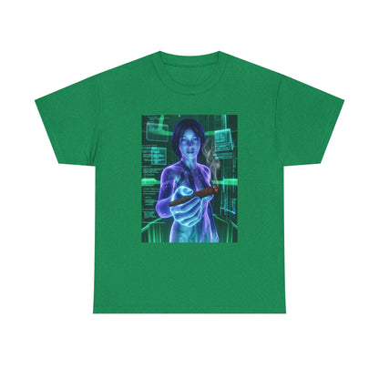 Hologram Goddess Offering You A Blunt