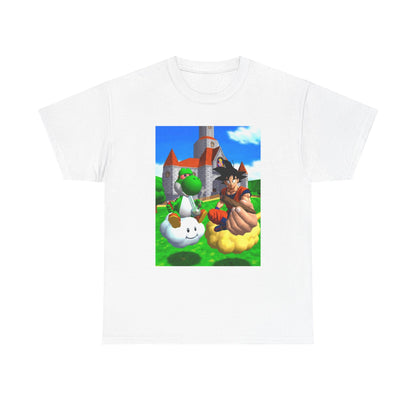Yoshi And Goku Sharing A Smoke Tee