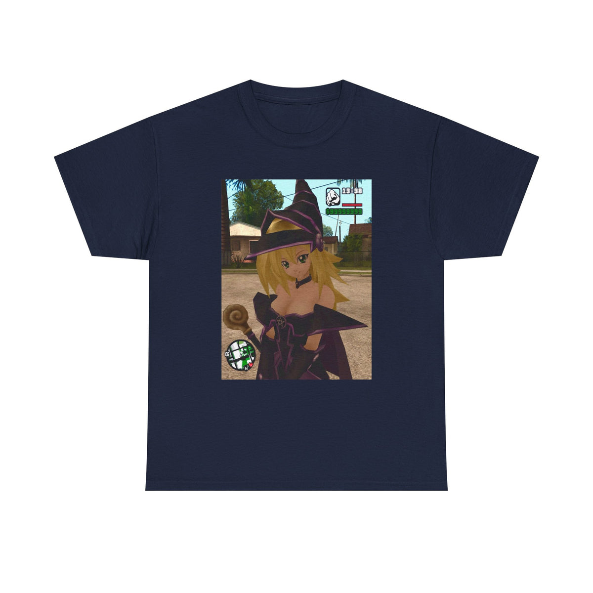Dark Magician Girl In San Andreas Tee (Design 2)