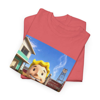 Vault Boy Smoking Blunt In Nuketown