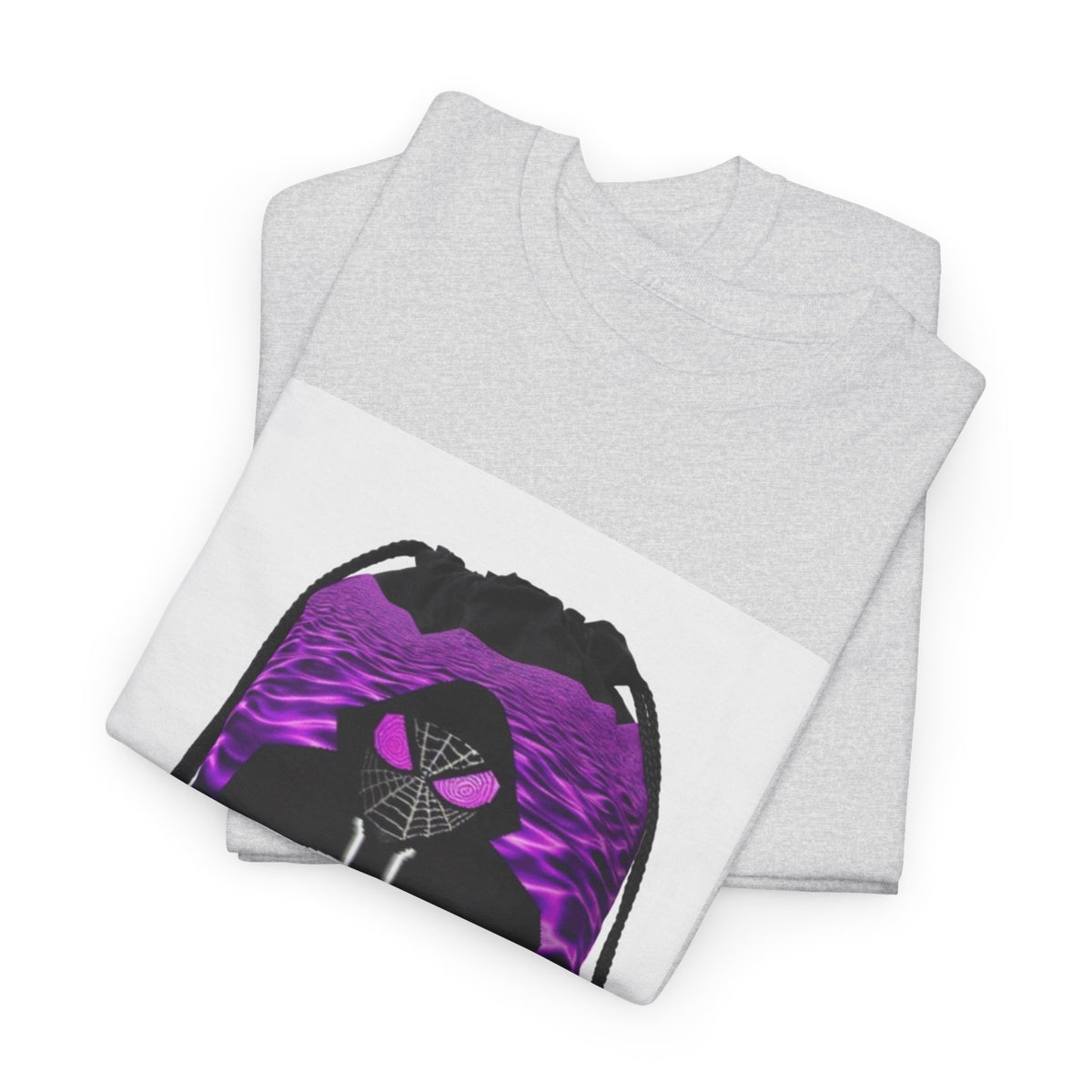 Spider-Hoodie Character Sipping Purple Drank Tee