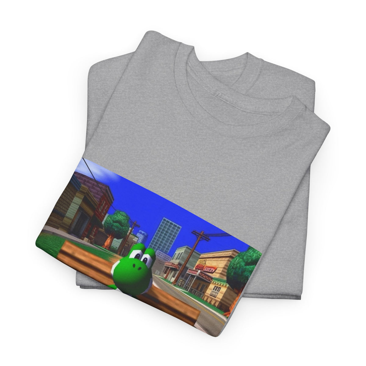 Yoshi Chillin' On The Bench Streetwear Tee