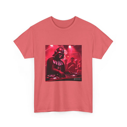 Darth Vader DJ Mixing And Smoking Tee
