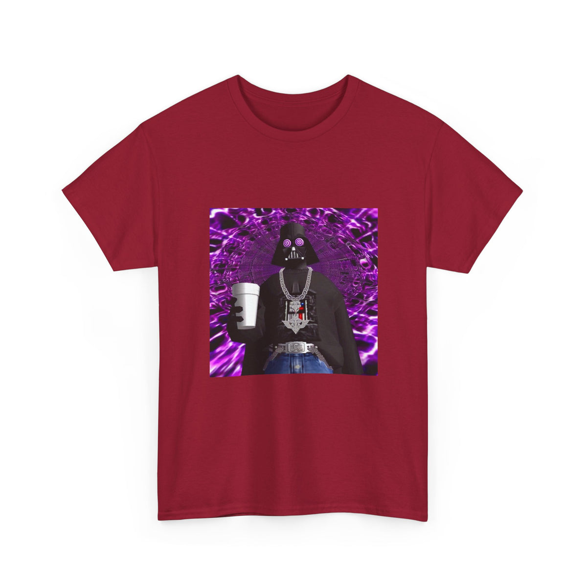 Stoner Vader Sipping Purple Drink Tee