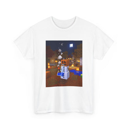 Pumpkin Snow Golem Hitting The Bong Tee