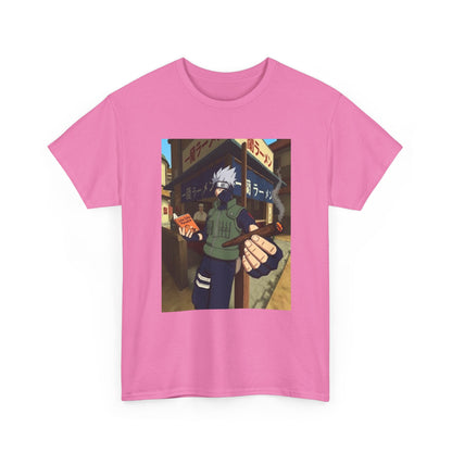 Kakashi Relaxing With Blunt And Book Tee