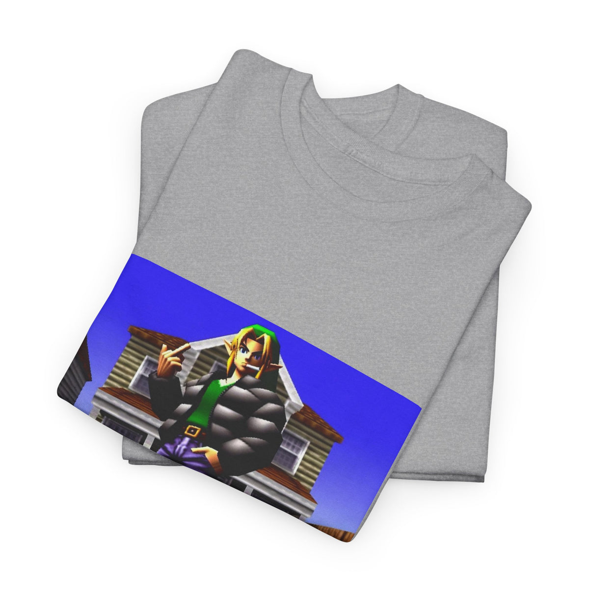 Link In Streetwear Flipping The Bird Tee
